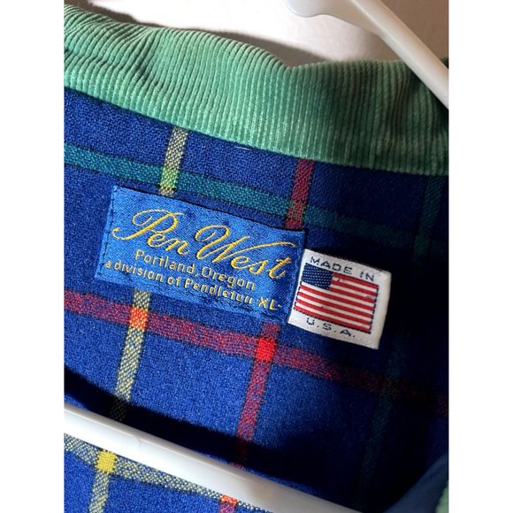 VTG Pendleton Pen West Cargo Jacket XL - Picture 5 of 6